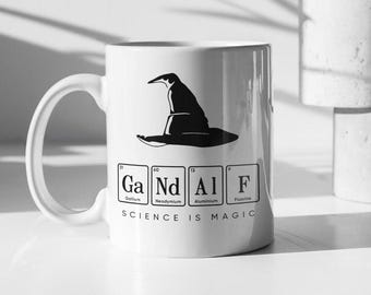 Gandalf Mug: Lord of the Rings Fan Gift