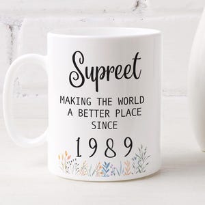 60e verjaardag mok, 70e verjaardagscadeau, cadeau voor 50e verjaardag, 40e verjaardag cadeau idee vrouw, Making the World a Better Place Mok