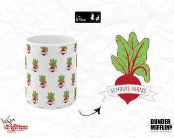 Schrute Farms Mug: The Office TV Show Fan Gift