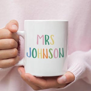 Taza personalizada para profesores: regalo de agradecimiento para educadores