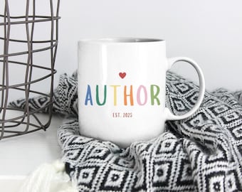Personalized Author Mug: Aspiring Novelist Gift