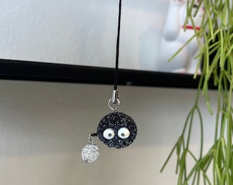 Totoro Soot Sprite Konpeito phone charm