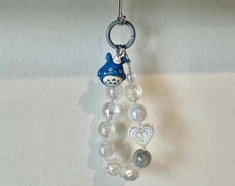 Totoro Blue phone strap / keychain / bag charm