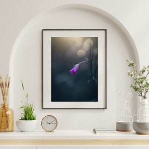Purpletop Vervain flower wall art for digital download 300DPI various sizes available