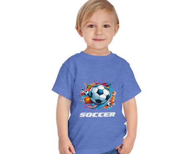 Soccer- Toddler Short Sleeve Tee
