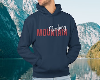 climbing-mountain -Unisex Heavy Blend™ Hooded Sweatshirt