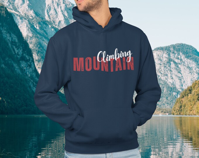 climbing-mountain -Unisex Heavy Blend™ Hooded Sweatshirt