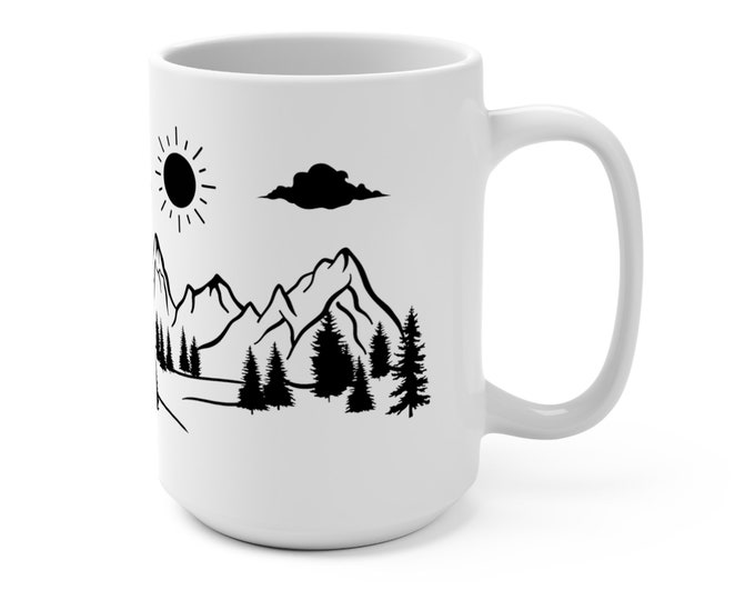Beautiful Christian Mug/Matthew 17:20 / 15oz Accent Mug