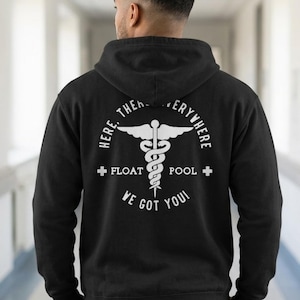 Float Pool Nurse sweatshirt, Funny Float Nurse jacket, Nursing Student Graduation gift, Registered Nurse crewneck, RN gifts for Nurse