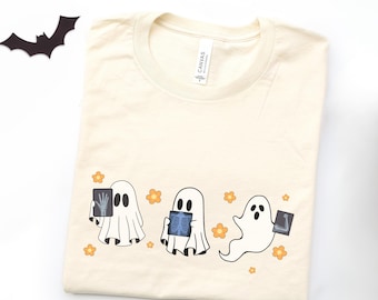 Radiology Halloween shirt, X-ray Tech Ghosts shirt, Spooky Season NICU Nurse T-shirt, Summerween Rad Tech Halloween tee, Fall Nurse crewneck