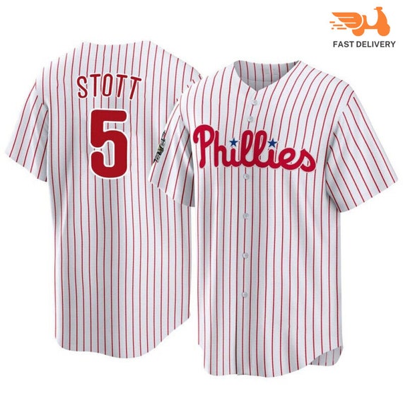 Bryson Stott No. 5 Baseball Jersey Phillies Baseball Player 