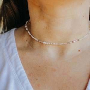 Beaded choker deals etsy