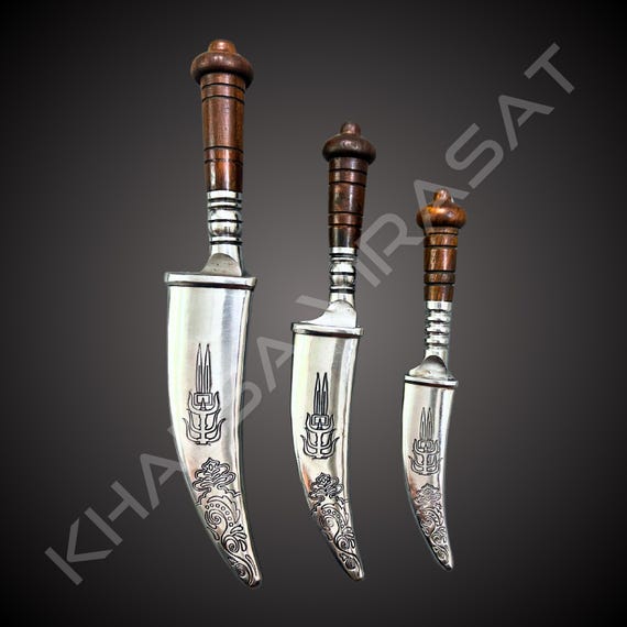 手作りのSarbloh Sikh Kirpan、木製ハンドル、Sri Saab - Etsy 日本