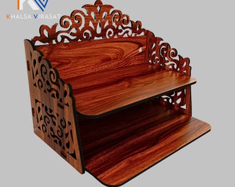 Wooden Sikh Temple, Jot Stand, Home Decor, Sikh Gift Items,