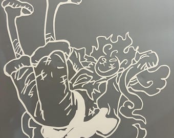 One Piece Gear 5 Vinyl Decal Sticker