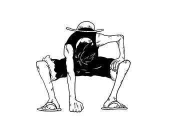 Gear 2 Luffy | One Piece Vinyl Decal Sticker