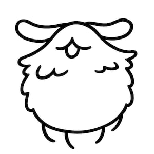 Calcomanía de vinilo de Hollow Knight Flea / Silksong