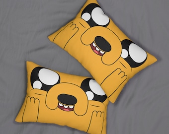 Adventure Time , Adventure Time Pillow, Adventure Time Gifts, Adventure Time Jake, Adventure Time Home Decor, Adventure Time Dog Jake