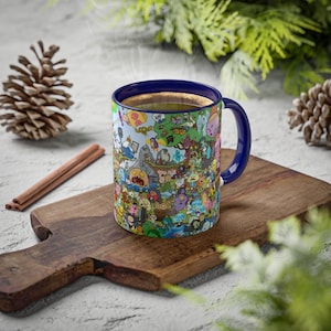 Adventure Time Mug, Finn Mug, Cartoon Mug, Adventure Time Finn Mug, Gift for Adventure Time Lover