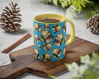 Simpsons Mug, Simpsons Funny Mug, Homer Simpsons, Cartoon Mug, Gift for Simpsons Fan, 11 oz Mug