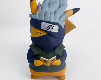 Pokemon and Naruto Mashup Figure