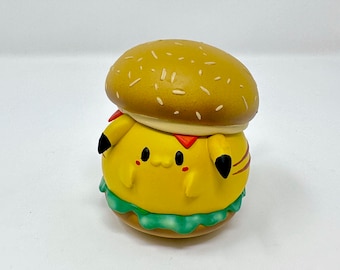 Cute Pikachu Burger