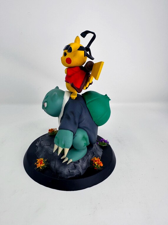 Pokemon and Naruto Mashup Figure