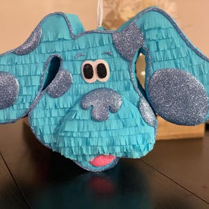 Mini piñata Blue -puppy blue/ blues insipired