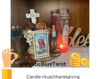 Especial de 7 días: Ritual/petición/acción de gracias con la vela de San Expedito/Vela de un día/San Expedito hasta el 19/04/26