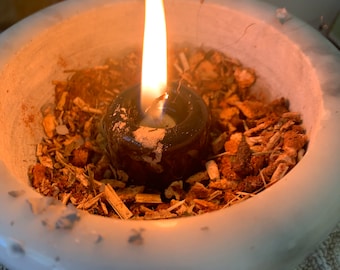 St. Expedite tea light Candle ritual/request/thanksgiving/One Day candle/Saint Expedito