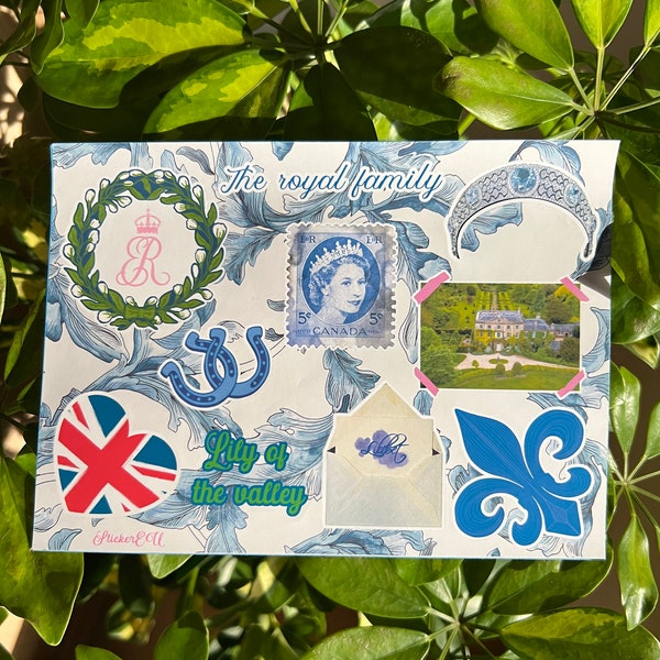 Elegant Royal Stickers | Unique Royal Family Inspired Decals