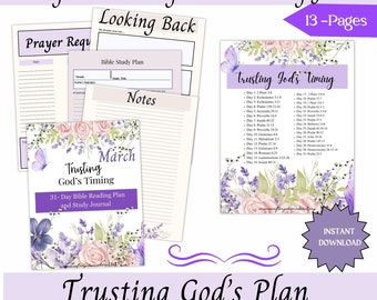 Diario de oración digital para mujeres/ Descarga digital / Diario de oración imprimible / Diario de oración / Diario de oración imprimible /