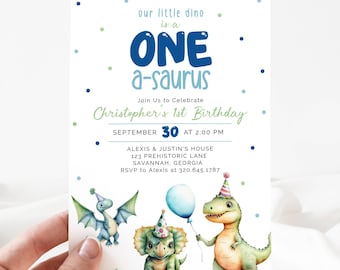 Invito modificabile per baby shower con dinosauro, invito per baby shower con dinosauro, invito per baby shower ragazzo dinosauro, invito a dinosauro ragazzo, 0661 - Italia