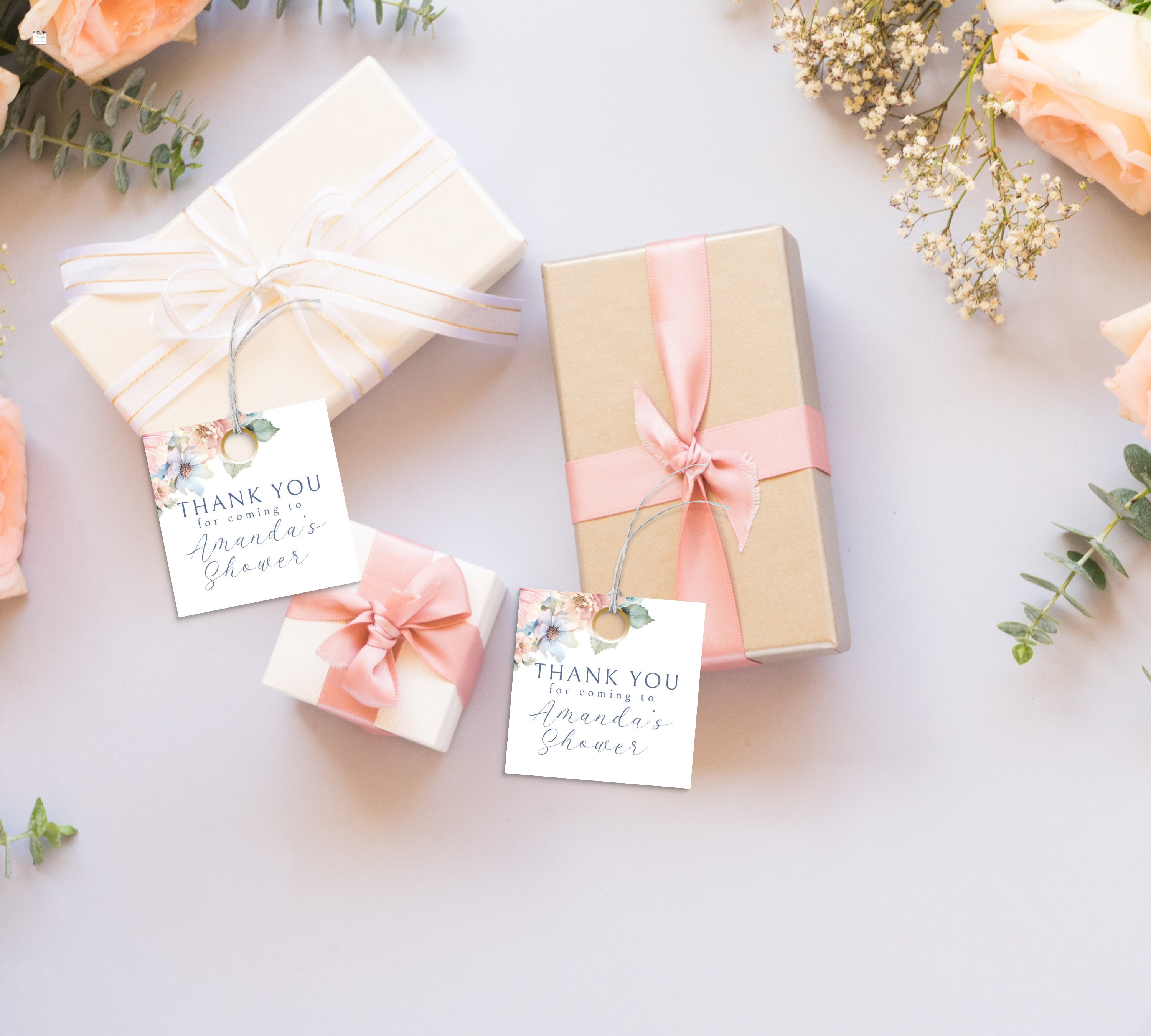 Bridal Shower Favor Tag, Printable Favor Tag, Wedding Favor Tag, Favor ...