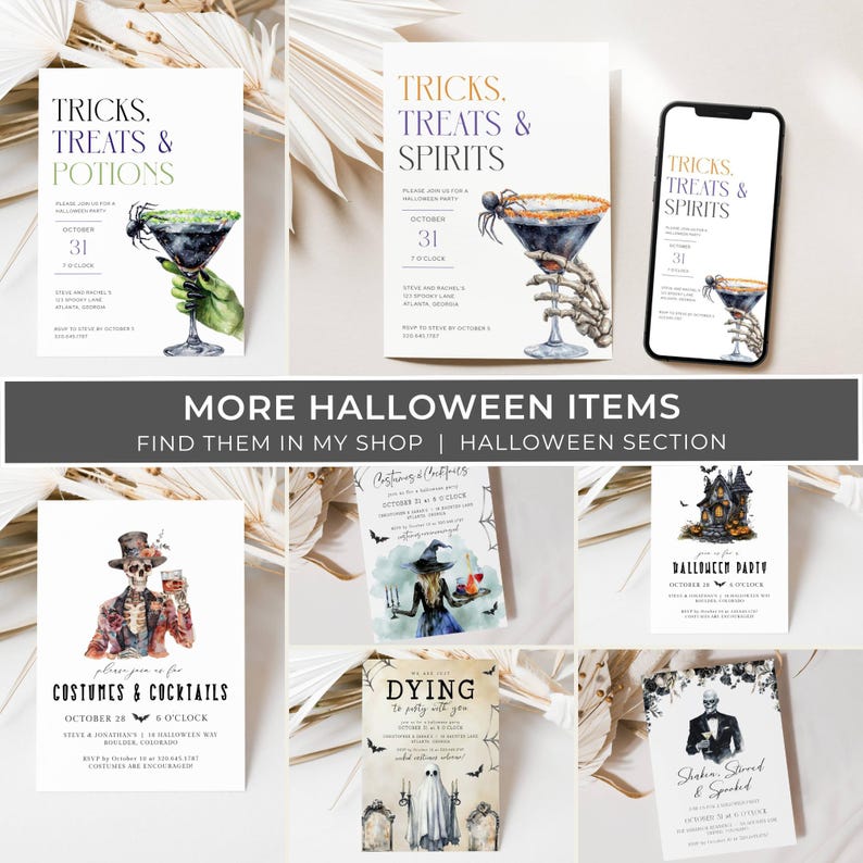 Halloween Party Templates.