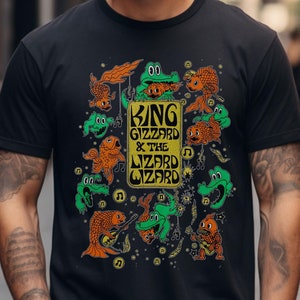 King Gizzard Shirt - Etsy