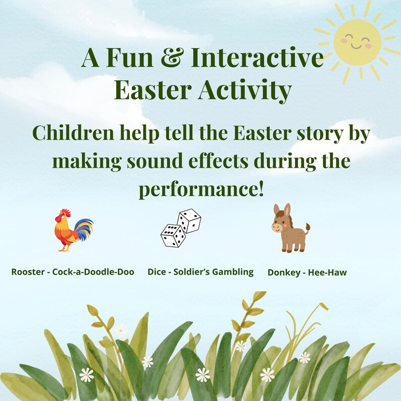 Interactive Easter Story Play for Kids - Engaging and Loads of Fun!! - Etsy