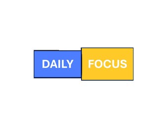 Daily Focus Planner | No-Code Adalo App Template (Digital Download Clone)