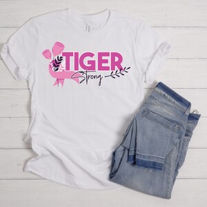 Tiger Strong Breast Cancer Awareness - Digital Download