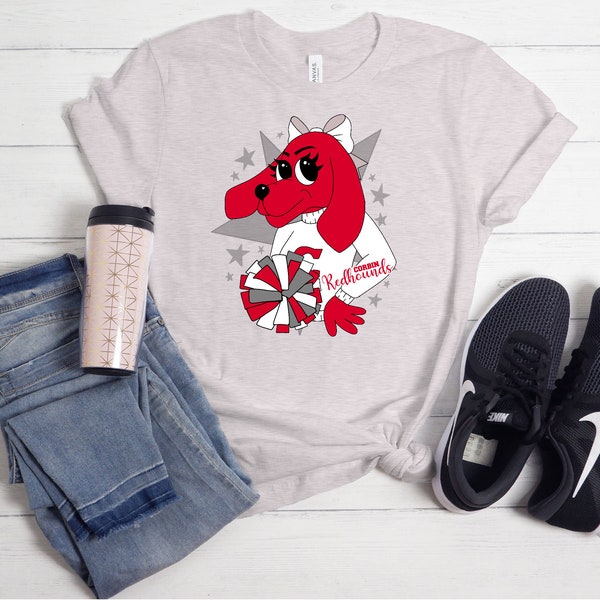 Corbin Redhounds Cheer Mascot - Digital File
