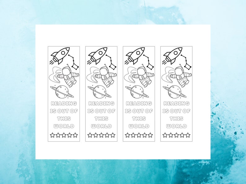 Coloring Bookmarks, Printable Coloring Bookmarks, Coloring Page ...