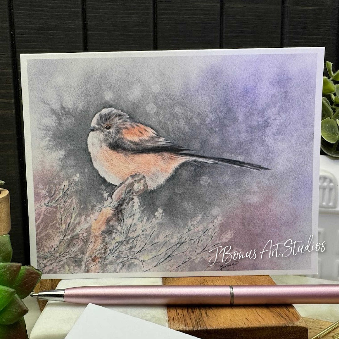 Woodland Bird Set of Notecards With Envelopes Original Watercolor Art ...