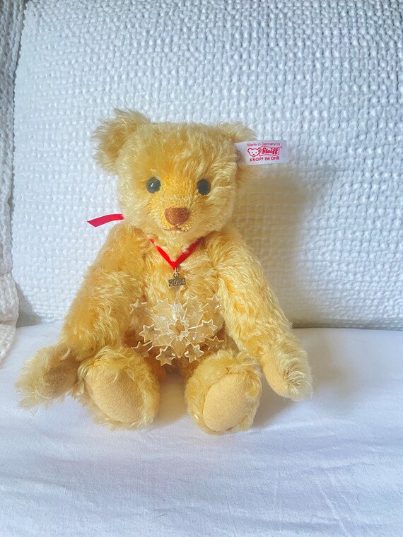 Steiff swarovski crystal best sale bear