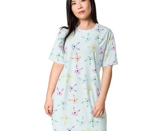 Cute Kitty T-Shirt Dress