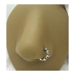 20G Skulls Nose Ring Stud Nose Hoop Nose Jewelry Nose Piercing L shape nose hoop Skull Jewelry 20 gauge Nostril jewelry
