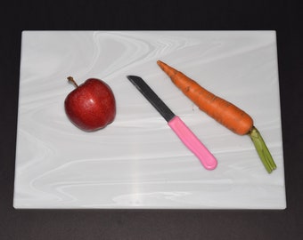Corian-Schneidebrett: Solid Surface Charcuterie Board (36 x 26 x 1 cm)