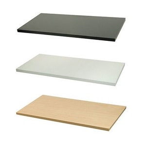 White/Black/Grey/Maple Melamine Cabinet Shelf Custom Cut to Size 3/4 Thick Wooden Board image 6