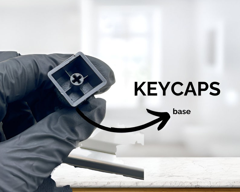 Creepy Halloween Animal Keycaps Gothic Mechanical Keyboard Keycaps Cool