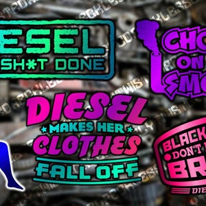 Diesel and offroad SVG files