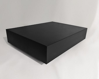 Moderner Schwarzer Couchtisch mit Schublade